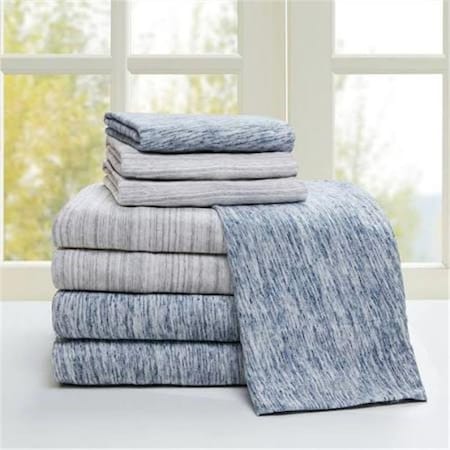 Urban Habitat Urban Habitat UH20-2136 King Size Cotton Jersey Knit Sheet Set; Grey UH20-2136